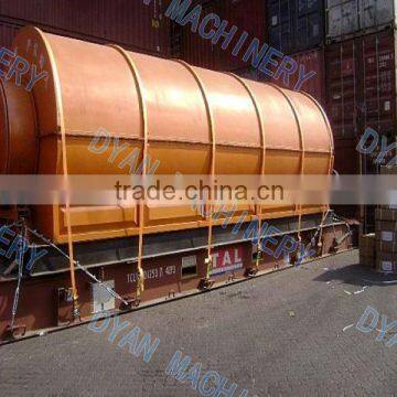 Continuous Rubber Pyrolysis Plant 8-10 Ton Per Day