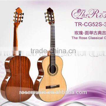 36 inch OEM High quality classic Solid Spruce guitar from Chinese manufacturer(TR-CG52S-36)