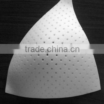 Triangle Molded Hard Bra Cup With Hole 10106