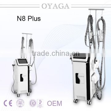 Slimming Machine Vacuum Cavitation+Infrared light+Bipolar RF+Roller Massage Cellulite Reduction Machine N8+2