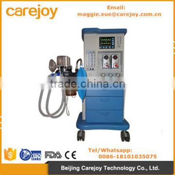 CE certificate 10.4 inch color TFT screen Trolley Anesthesia Machine with dual Evaporator 900A