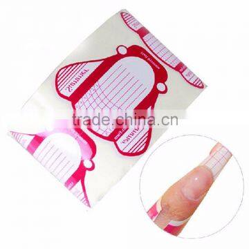 500Pcs Nail Form New Nail Art Tips Extension Forms Guide French DIY Acrylic UV Gel Nail Tools