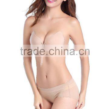 Beautiful Looks Magic Invisible Inserts Padded Adhesive Sexy Silicone Bra for Breast Enhance