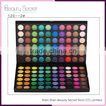 120 colors make up cosmetics palette eyeshadow palettes wholesale