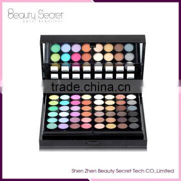 Cosmetics factory OEM bridal makeup sets,78 color palette with eyeshadow blush contour professional