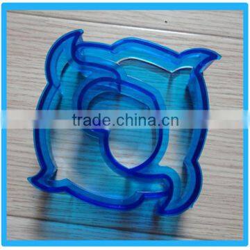 Factory Price FDA Grade Shaped Dolphin Shaped Sandwich Cutter,Sandwich Mold,Disposable Plastic Cutter