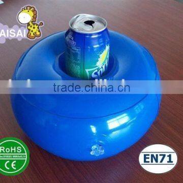 advertising promotional Inflatable drink tray pvc inflatable drink holder