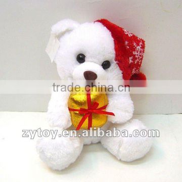 2016 new funny cute soft plush Christmas teddy bears