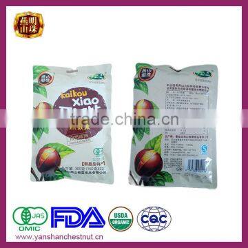 2016 Unique Organic Ringent Cooked Chestnuts Nuts and Snacks with Shell