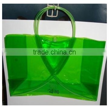 pvc hand bag