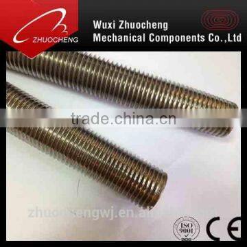 China manufacturer A2 A4 internally threaded rod passed ISO certification