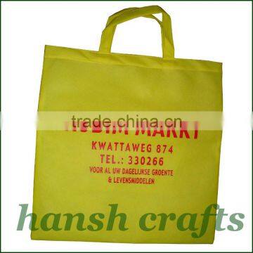 hot sale pp non woven bags handled promotional non woven bags