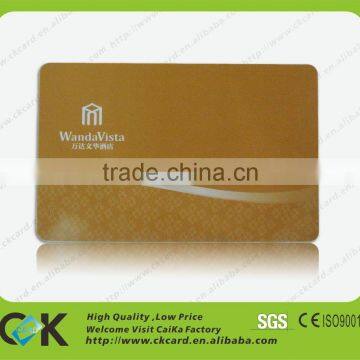 CMYK printing hotel key card or key tag in china printing manufacturer