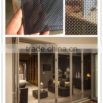 High quality stainless steel wire mesh can be used as window security screen or insect-proof screen mesh