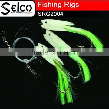 Mackerel Bait Catcher Rig With3 Golden Hooks