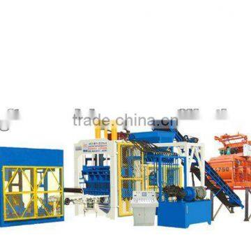 High productivity full automatic hydraulic concrete brick making machine,ISO9001&CE---QT6-15C block machine,fly ash block machie