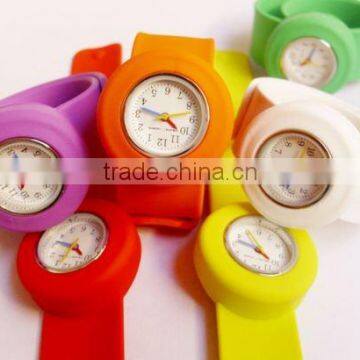 silicone clap watch