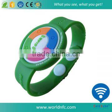 Custom Design Soft PVC NFC Wristband