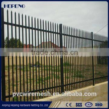 Anping electro galvanized palisade fence