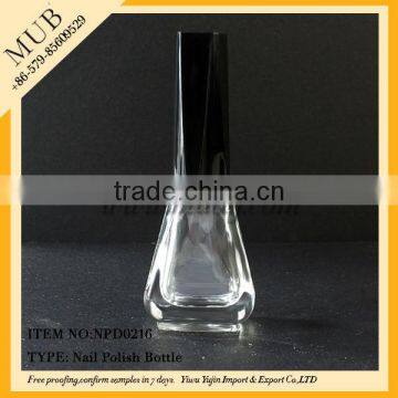 15ml small nail polish remover bottle/nail polish glass bottle