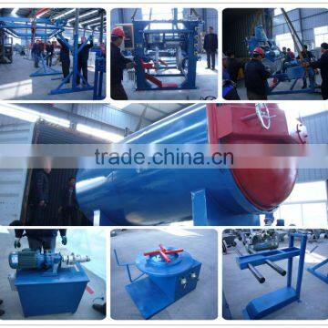Latest technology used tyre retreading machine/waste tire recycling to fuel oil pyrolysis plant