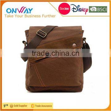 Small Canvas Messenger Fashion Bag For Teenage Boys Shoulder Handbags Laptop Bag For School