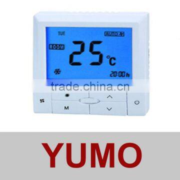 AC805 Series YUMO LCD Digital FCU programmable Thermostat