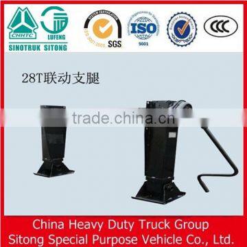 28t supporting leg for 40FT low bed semi trailer parts