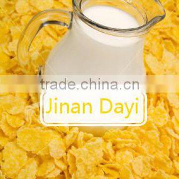 Extruded Corn Flakes Processing Line Breakfast Cereals Making Machine photo-4