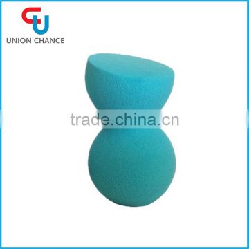 Dumbbell Shaped Makeup Sponge Makeup Remover Sponge Blue Cosmetic Puff