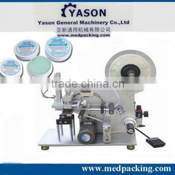 LT-60 labeling machines semi automatic flat bottle label machine