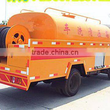 4*2 Dongfeng 5m3 Small High Pressure Water Cleaning Truck for Sale photo-3