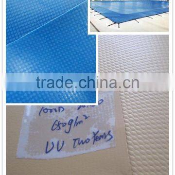 swimming pool cover for sunshade , UV treated high quality pvc material covering