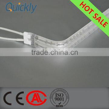 quartz halogen infrared heating element for powder coat curing