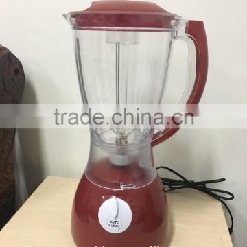 1.5L 300W CE plastic electric blender / juicer / grinder