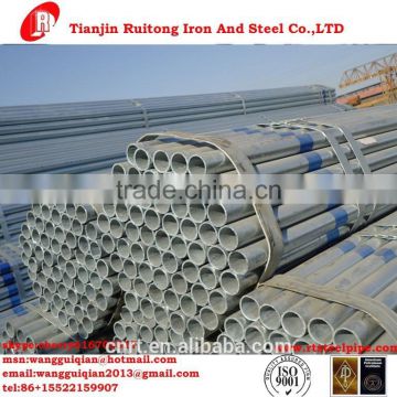 ASTM A53 hollow structural carbon round steel pipe price