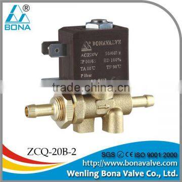 BONA ZCQ-20B-2 6.5mm Birdscare Boxes Brass Solenoid Valve