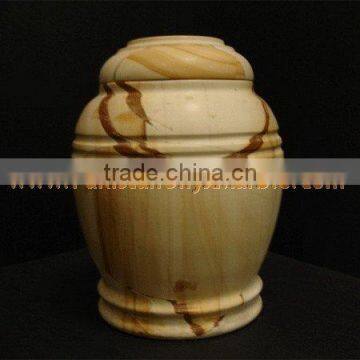 DECORATIVE TEAKWOOD MARBLE URNS photo-3