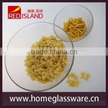 11 Inch Centrifuge Glass Fruit Salad Bowl photo-4