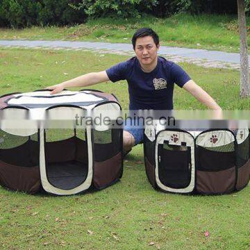 600D Oxford Cloth Folding Dog Cage Pet Tent Octagonal Pet Fence photo-2