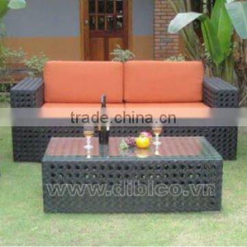 The King new style sofa set/outdoor wicker rattan sofa set / garden rattan sofa set/ garden chair