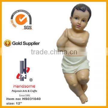 8 Inch Catholic Religious Polyresin Baby Jesus Figurine photo-5