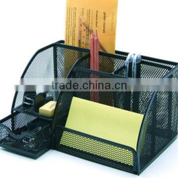 Multipurpose Metal Mesh 6 Compartments Stationery Office photo-2