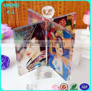 Sublimation Crystal Frame Beloved Corner Square Shape,With Coating For Sublimation Directly Best Seller photo-6