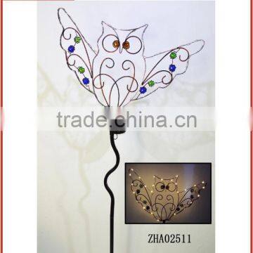 Vivid Owl Design Solar Landscape Light Solar Power Garden Light