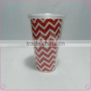 Wholesale Fashion Customized Coco Cola Cup With Straw for Plastic Cup photo-3