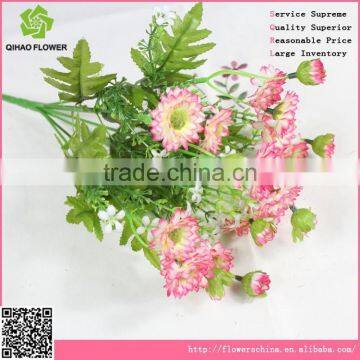 Small Chrysanthemum Bouquet Artificial Chrysanthemum Bouquet Decorative Flowers Landscaping Flowers photo-3