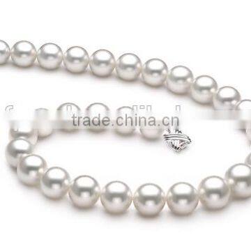 AAA 10-11mm Genuine White South Sea Pearl Jewellery Necklace photo-4