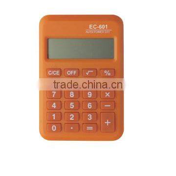 Wholesale Cheap Dual Power colorful Coating Desk Calculator