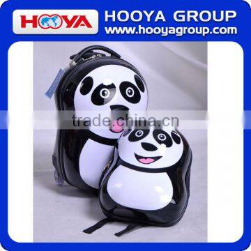 BG41455 New Arrival Panda Pattern School Bag animal kids luggage